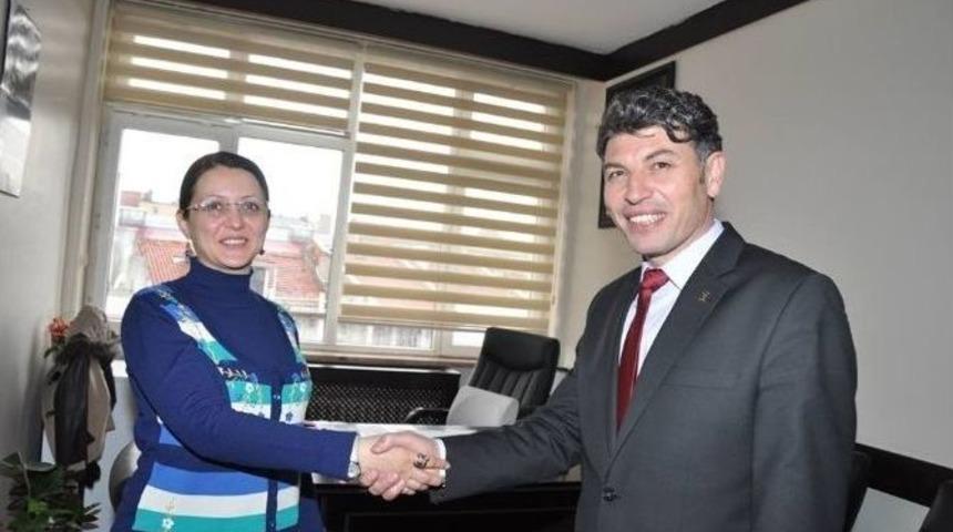 Erol Korkmaz, Uşak Belediyesi Ziyaret Etti