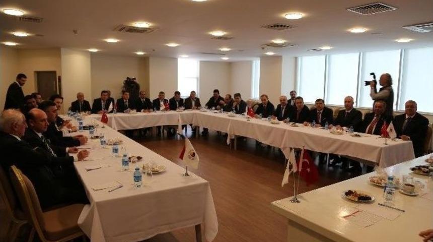 Tobb Başanı Hisarcıklıoğlu, Etso&rsquo;yu Ziyaret Etti