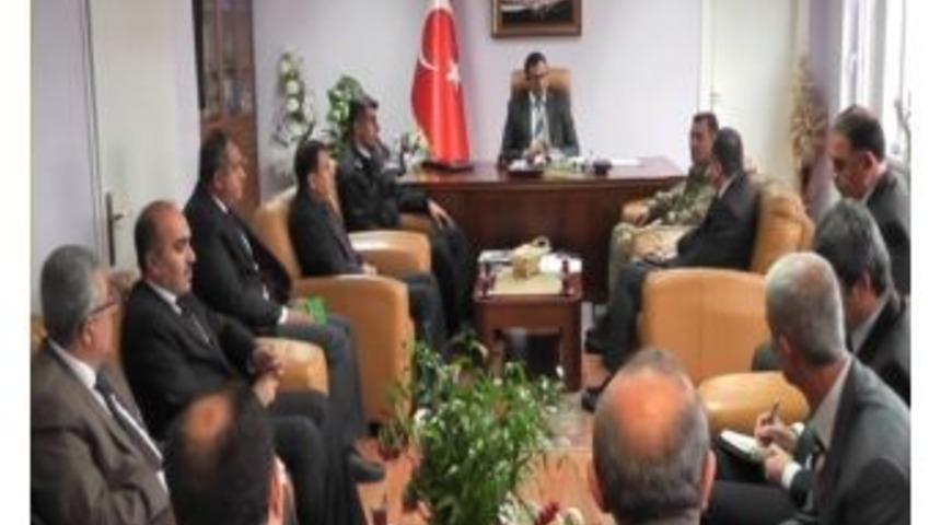 Nizip Kaymakamlığı&rsquo;nda Toplantı