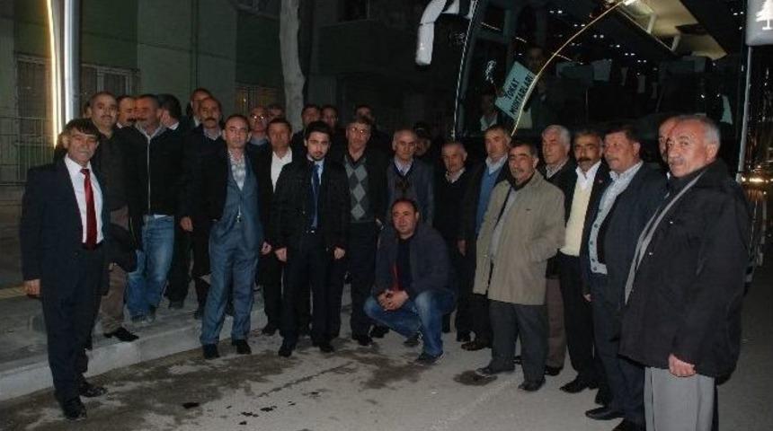 &Ouml;n Se&ccedil;im İsteyen Chp&rsquo;li Muhtarlar Ankara&rsquo;ya Gitti