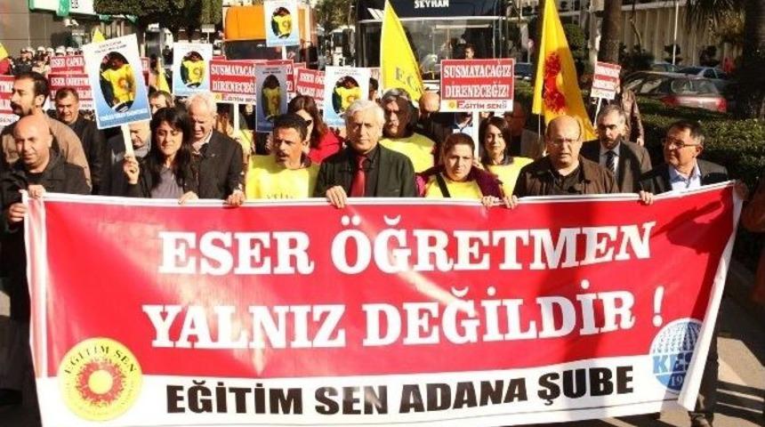 Eğitimcilerden, Memurluktan Atılan &Ccedil;apar&rsquo;a Destek