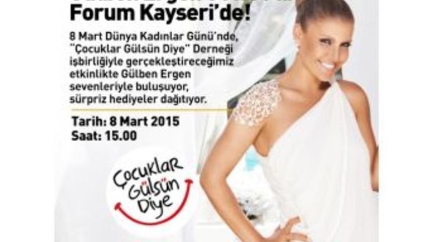 G&uuml;lben Ergen Forum Kayseri&rsquo;ye Geliyor
