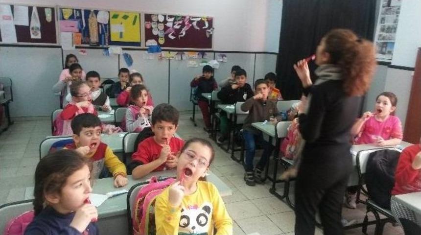 Akb&uuml;k Nurullah Kocabıyık İlkokulu&rsquo;nda Sağlıklı Yaşam Eğitimleri