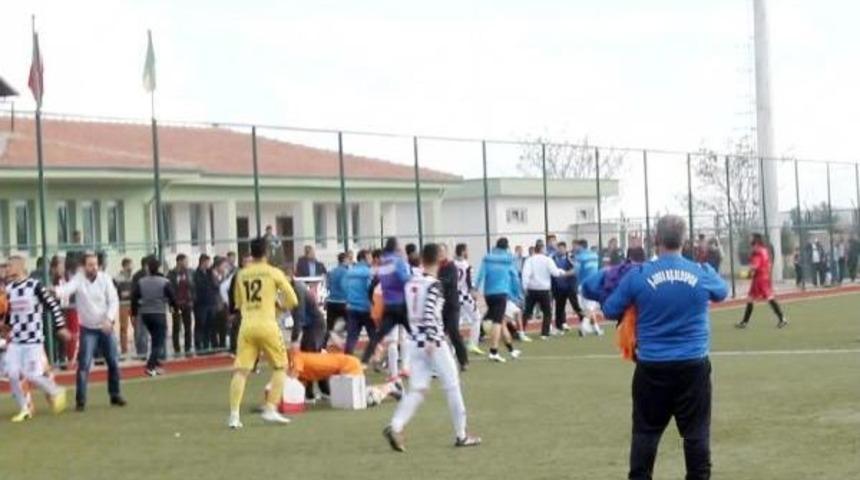 Şanlıurfa&rsquo;Da Amat&ouml;r Ma&ccedil;ta Olay