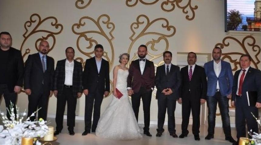 Başkan Toltar, İpek Ve Sarıkaya &Ccedil;iftinin Nikahını Kıydı