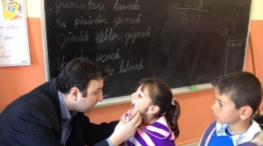 Ağız Ve Diş Sağlığı Merkezi&rsquo;nden Okul Taraması