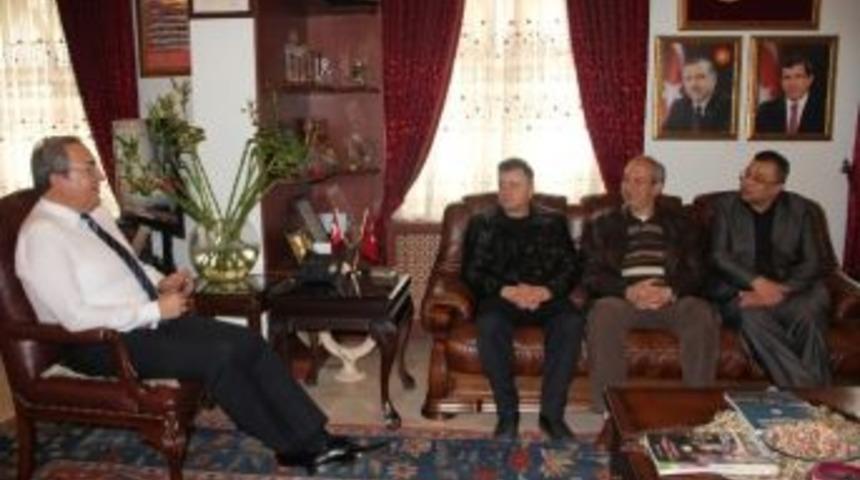 Nevşehir Tabip Odası Y&ouml;neticileri &Uuml;nver&rsquo;i Ziyaret Etti