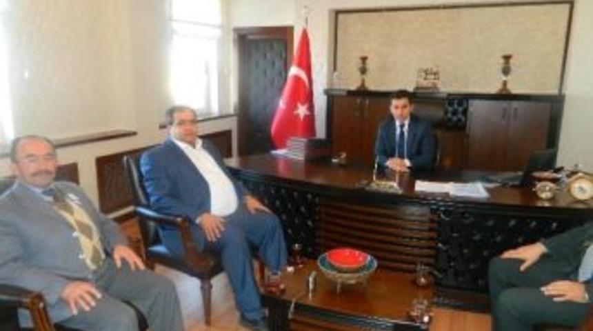 Başkan Ko&ccedil;ak&rsquo;tan Kaymakam Duruk&rsquo;a Ziyaret