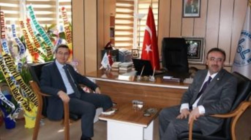 Kaymakam Ke&ccedil;eli&rsquo;den M&uuml;ft&uuml; Arcaklıoğlu&rsquo;na Ziyaret