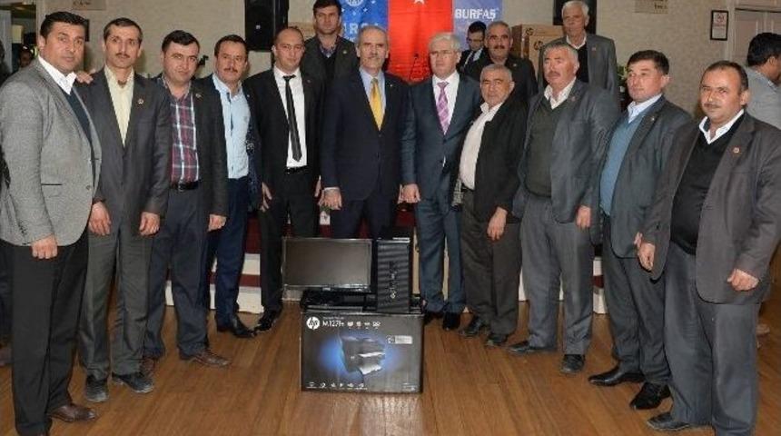 B&uuml;y&uuml;kşehirden Muhtarlara Teknoloji Desteği