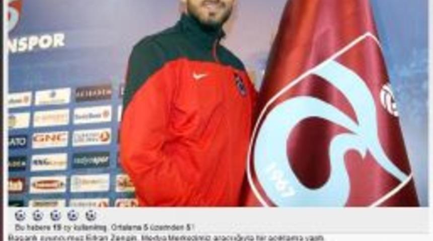 Trabzonsporlu Erkan Zengin. "iddialar Asılsız"