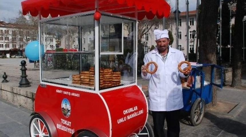 Tokat&rsquo;ta Simit&ccedil;ilere Tek Tip Araba