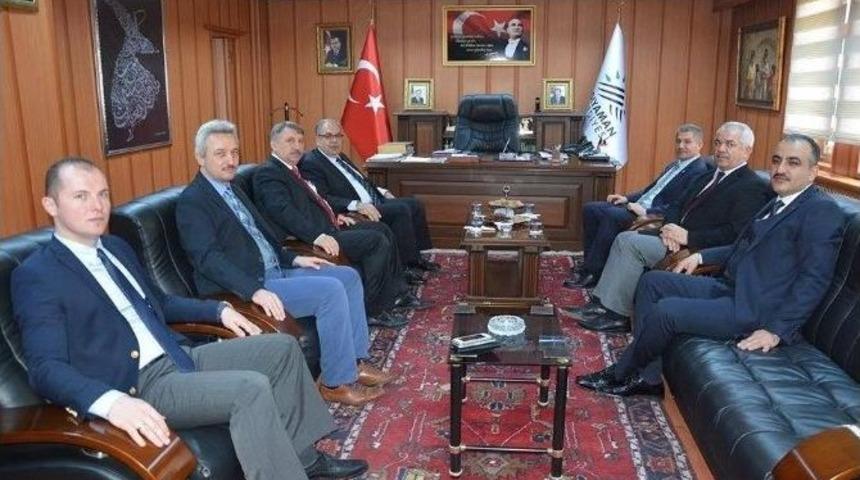 Tpao Genel M&uuml;d&uuml;r&uuml; Şişman, Başkan Kutlu&rsquo;yu Ziyaret Etti