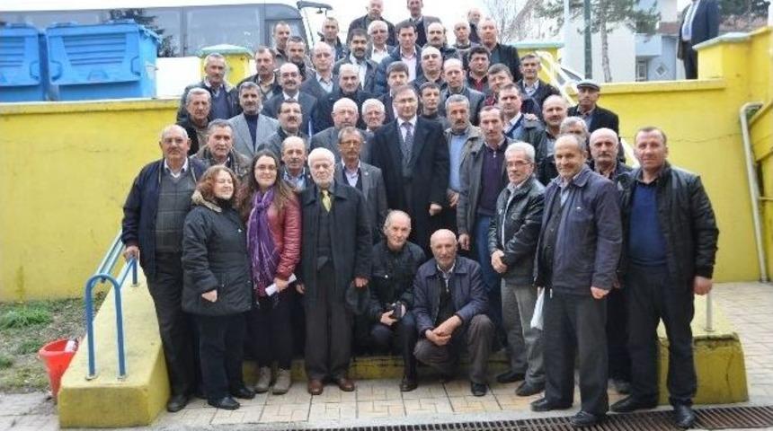 Muhtarlar, Kaymakam K&ouml;ksal Şakalar İle Bir Araya Geldi