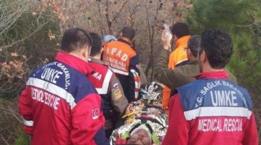 Dere Yatağında Yaralı Bulunan &Ccedil;ift&ccedil;i, Yaşam Savaşını Kaybetti