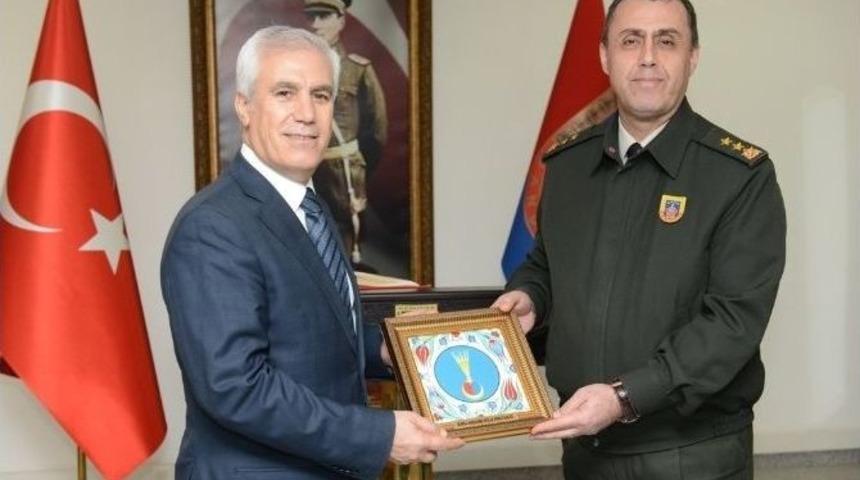 Bozbey&rsquo;den T&uuml;mgeneral Saldık&rsquo;a Ziyaret
