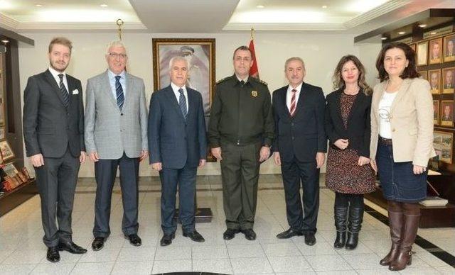Bozbey&rsquo;den T&uuml;mgeneral Saldık&rsquo;a Ziyaret 1