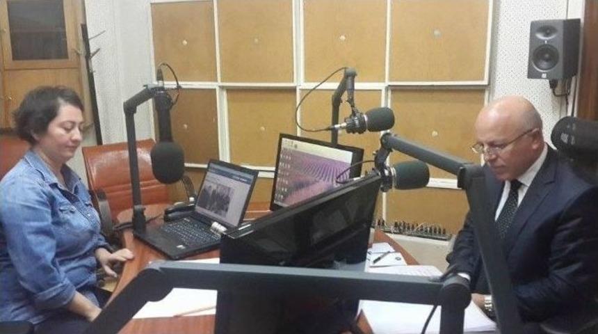 Başkan Sekmen, Trt Erzurum Radyosu’na Konuk Oldu