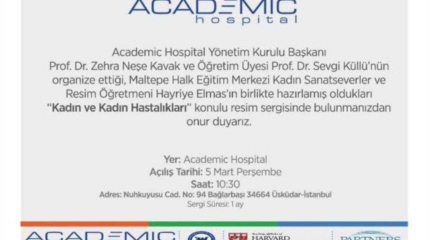 Kadınlar G&uuml;n&uuml;nde Kadın Hastalıkları Tuvale Yansıtılacak