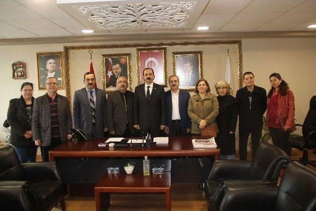 Başkan G&ouml;ksel&rsquo;e &rsquo;hayırlı Olsun&rsquo; Ziyaretleri 1