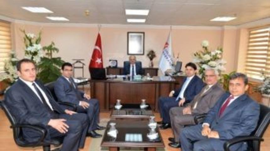 Vali &Ccedil;akacak&rsquo;tan Vergi Dairesi Başkanlığı&rsquo;na Ziyaret