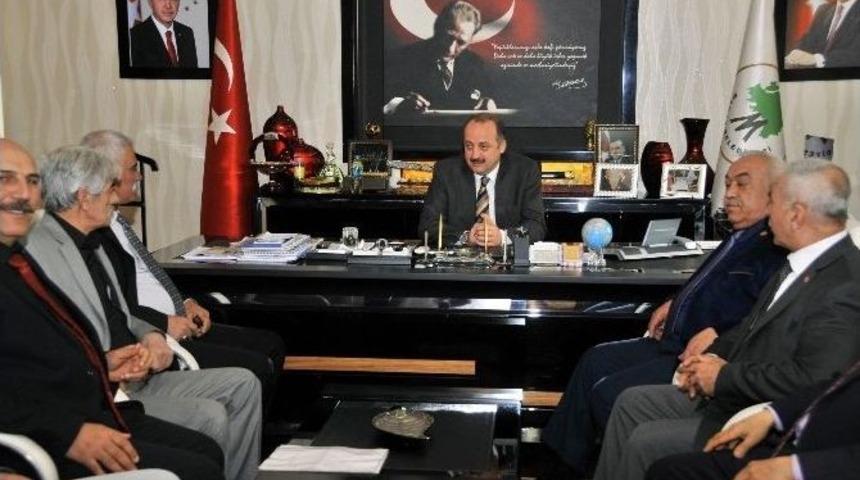 Muhtarlar Derneği&rsquo;nden Akg&uuml;l&rsquo;e Ziyaret