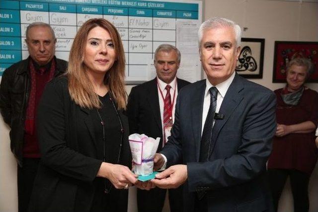 Bozbey, Nilsem Kursiyerleriyle Buluştu 1