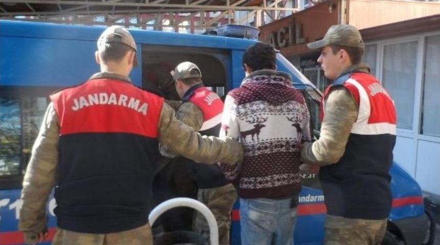 Gaziantep&rsquo;te Hırsızlar &Ouml;nce G&uuml;venlik Kamerasına, Sonra Jandarmaya Yakalandı