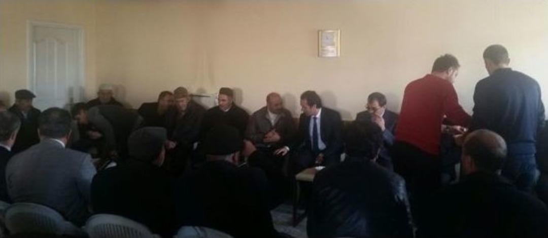 Kaymakam Erkan Taziye Ziyaretlerini S&uuml;rd&uuml;r&uuml;yor