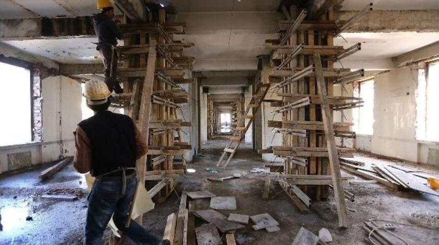 Eski Adliye Binası Restorasyonla K&uuml;lt&uuml;r Ve Sanat Merkezine D&ouml;n&uuml;ş&uuml;yor