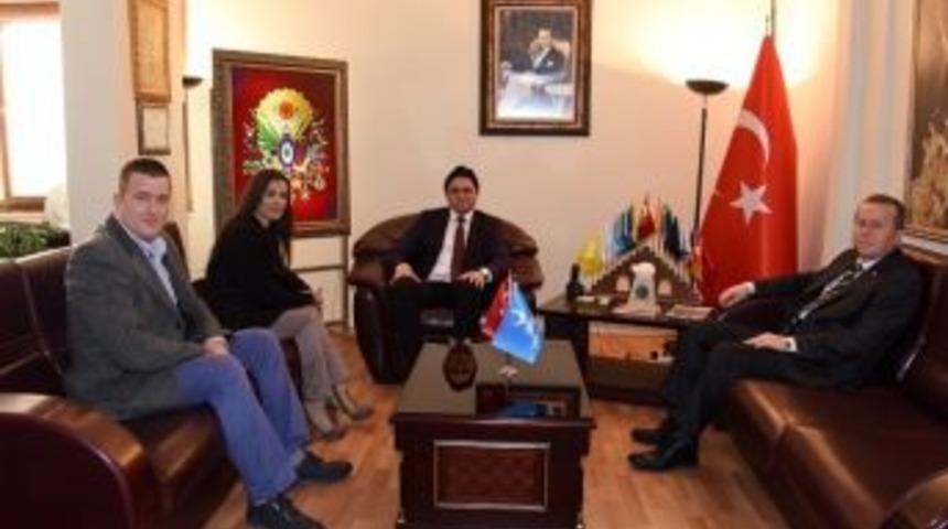 Anadolu Partisi Aliağa İl&ccedil;e Başkanından Acar&rsquo;a Ziyaret