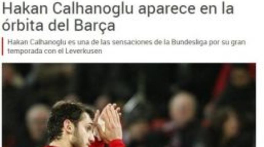 Hakan, Barcelona&rsquo;nın Listesine Girdi