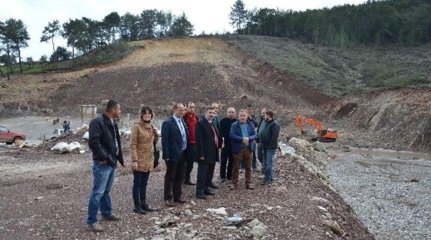 Dsi 13. B&ouml;lge M&uuml;d&uuml;r&uuml; &Ouml;zg&uuml;r, &Ccedil;alışmaları Yerinde İnceledi