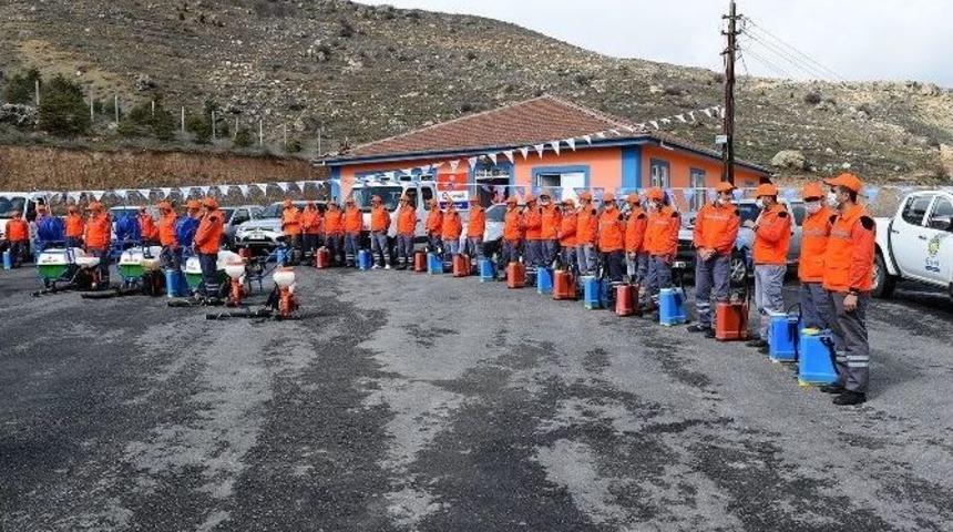 2015 Yılı Haşereyle M&uuml;cadele &Ccedil;alışmalarına Başlanıldı