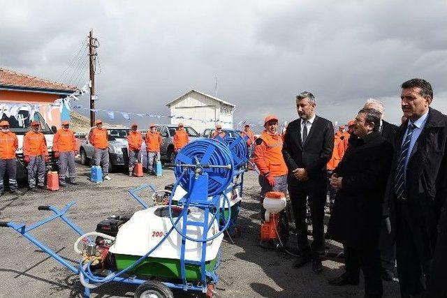 2015 Yılı Haşereyle Mücadele Çalışmalarına Başlanıldı