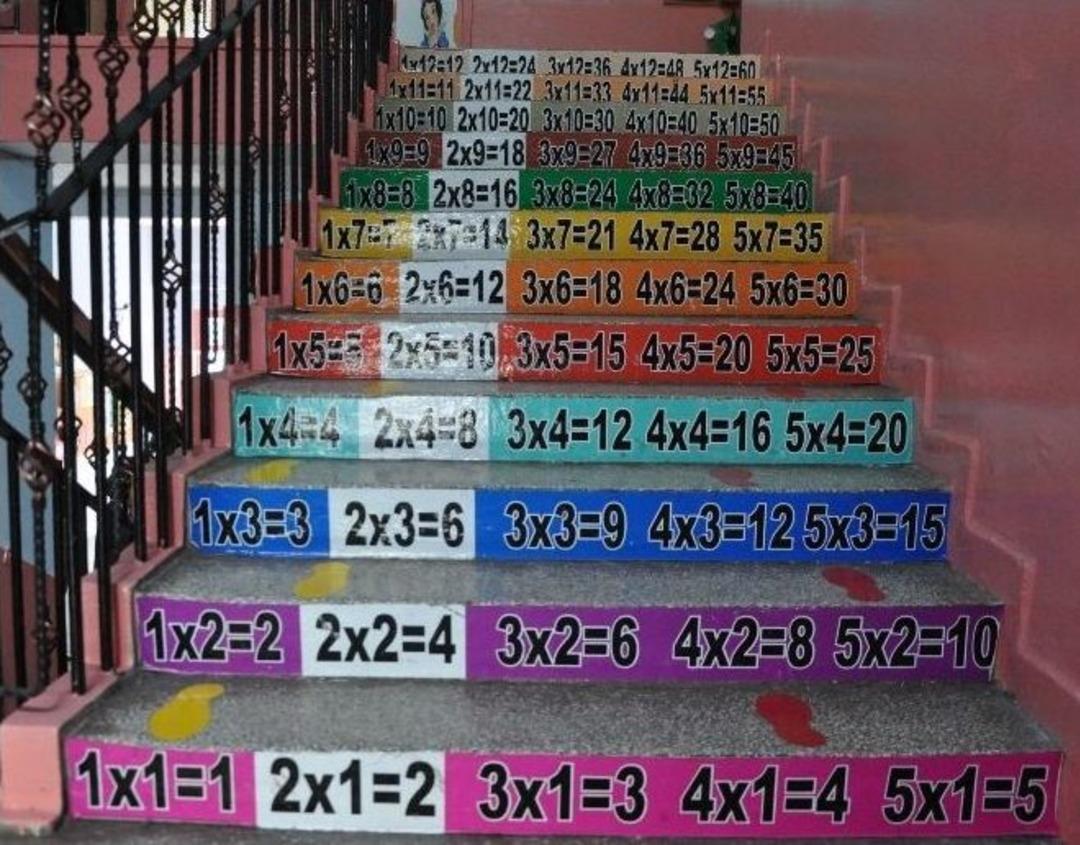 &Ouml;ğrenciler Akıllı Merdivenden &Ccedil;ıkarak Derse Giriyor