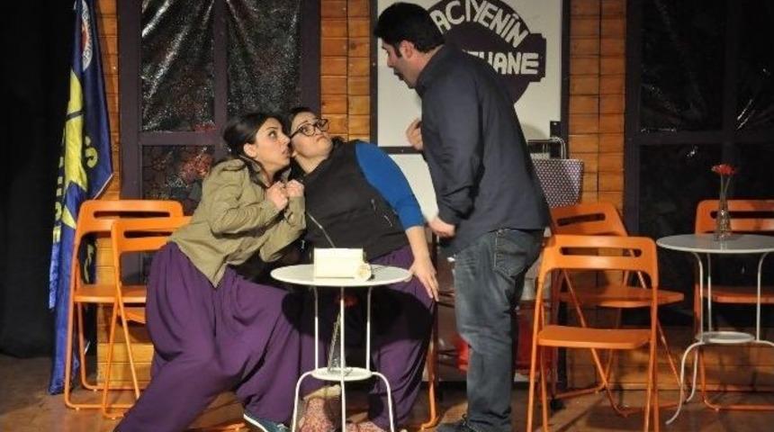 &ldquo;cebinden Kocam D&uuml;şt&uuml;&rdquo; Nazilli&rsquo;de Sahnelendi