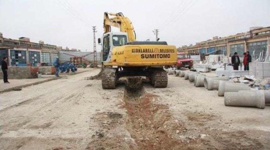 Kırklareli&rsquo;de Yol Yapım &Ccedil;alışmaları S&uuml;r&uuml;yor