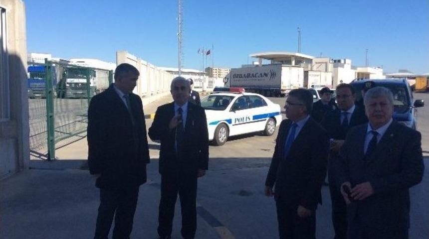 Edirne Valisi Şahin, Kapıkule&rsquo;de İncelemelerde Bulundu