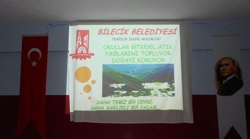 "bilecik Bitkisel Atık Yağlarını D&ouml;km&uuml;yor" Projesi