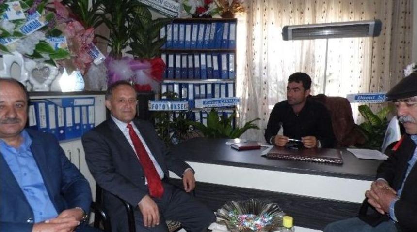 Milletvekili Ada Adayı &Ouml;zet, Ziraat Odasını Ziyaret Etti