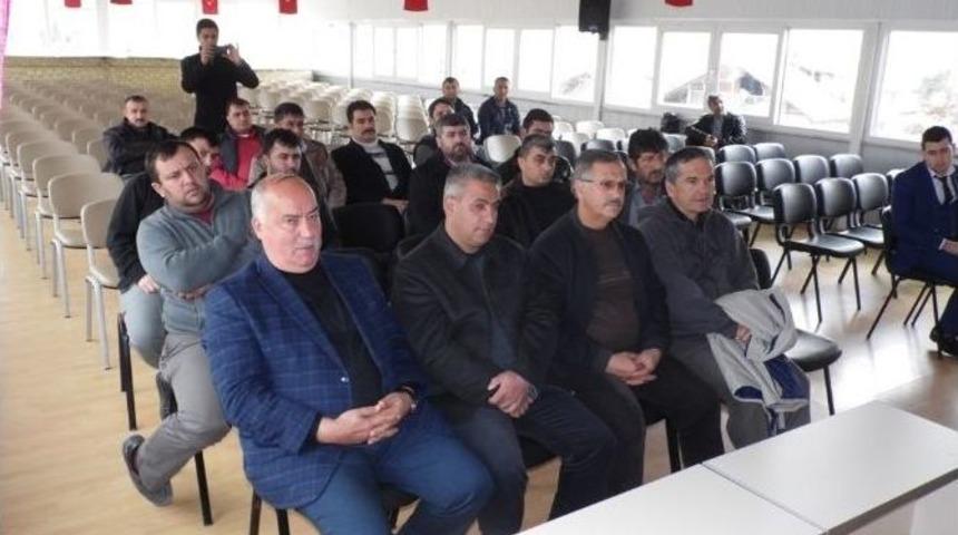 B&uuml;y&uuml;kşehir, Korkuteli Hali İle İlgili Esnafla Bir Araya Geldi