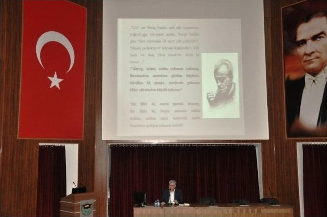 Necip Fazıl Kısak&uuml;rek, Tekirdağ&rsquo;da Anıldı