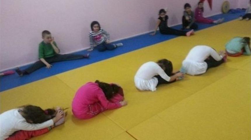 Bartın&rsquo;da Jimnastik Antrenmanları Başladı