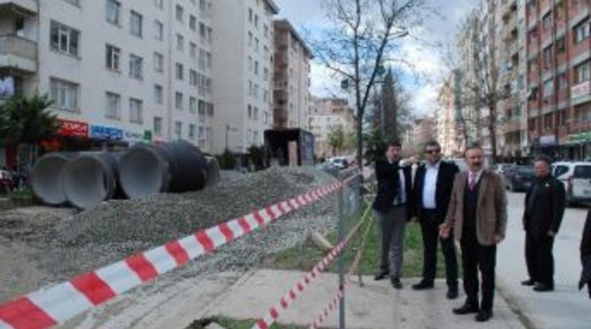 Başkan Doğan, Alt Yapı &Ccedil;alışmalarını İnceledi