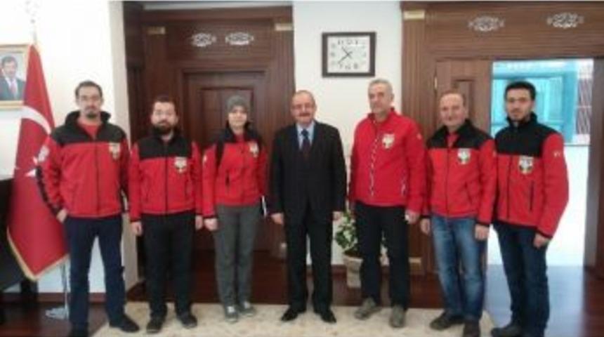 Akut&rsquo;tan Denizli Valisi Kocatepe&rsquo;ye Ziyaret