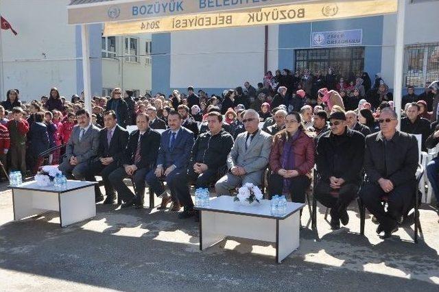 Bozüyük Belediye Başkanı Fatih Bakıcı 5.’inci Sentetik Sahanın Açılışını Yaptı