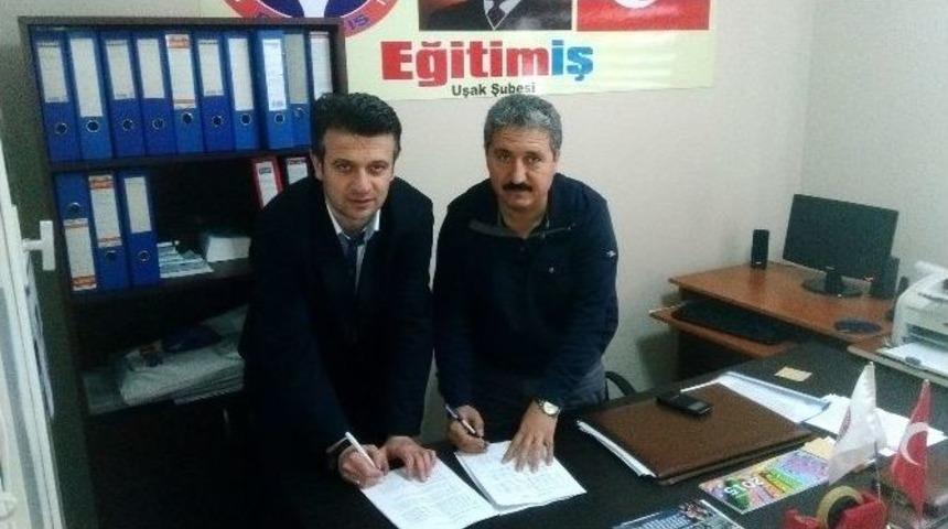 Uşak&rsquo;ta Eğitim-iş İle Medical Park &lsquo;sağlık Hizmet S&ouml;zleşmesi&rsquo; İmzaladı