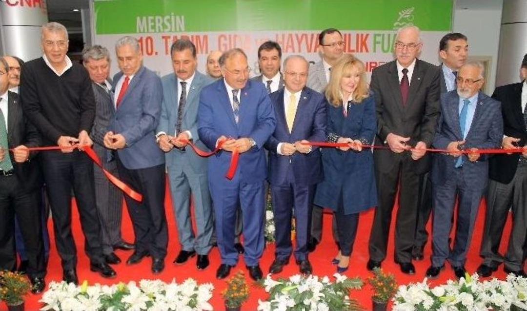 Mersin 10. Tarım, Gıda Ve Hayvancılık Fuarı A&ccedil;ıldı
