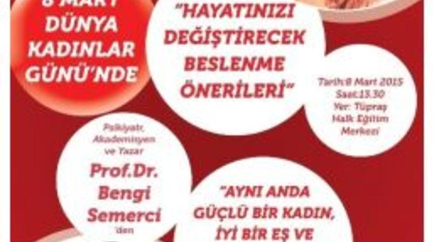 Aliağa Belediyesi&rsquo;nde Kadınlar G&uuml;n&uuml;ne &Ouml;zel Seminer